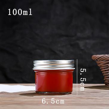 China Clear Glass Jars For Storage And Display With Custom Labels All Purpose Small Mini Glass Jars for sale