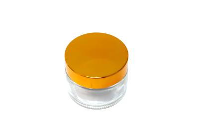 China 20ml Capacity Elegant Glass Cosmetic Jars Screw Cap Long Lasting for sale