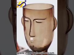 Face-shaped Vase