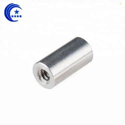 China Industry General Round Stainless Steel Long Coupling Nut Manufacturer For PCB for sale