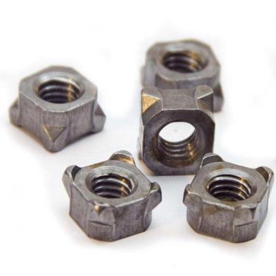 China Heavy Industry China Supplier Customized Fastener OEM Odm M5 M8 Stainless Steel Non-Standard Aluminum Square Weld Nut for sale