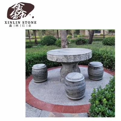 China Modern Black Granite Countertop Stone Side Table Statue Stone Carving Stone Figure G602 G603 G654 White Black Gray Granite for sale