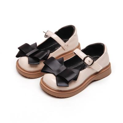 China Girls kindergarten school students walking shoes sh12582a shoes children performance Bow-knot shoes 2022 spring autumn for sale