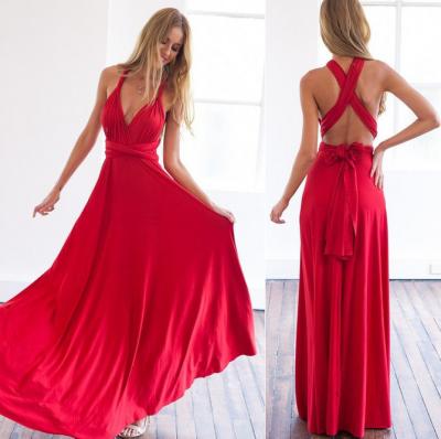 China sh10044a latest breathable hot sale ladies dress sexy women long formal maxi dress for sale