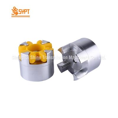 China 75/90 ROTEX Aluminum Flexible Iron Jaw Type Coupling for sale