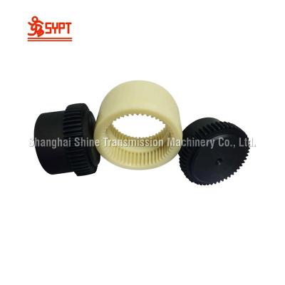 China Cast iron or steel nylon sleeve China SYPT gear coupling for sale