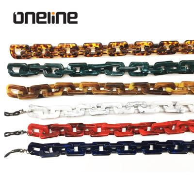 China Sunglasses Chains 2020 Fashion Wholesale Fashion Acrylic Glass Sunglasses Chain Holder Glass Wrapping Chain for sale