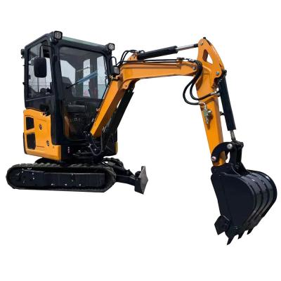 China Construction Digging Original Small Mini Digger Rubber Machine High Quality China Hydraulic Crawler Type For Sale Towable Excavator for sale