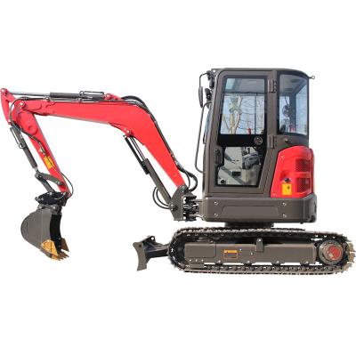 China Hotels FREE SHIPPING EPA Mini Excavators 3.5 Ton Kubota Engine New Crawler Digger Compact Minibagger Farm Used Mini Excavator Machine for sale