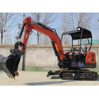 China Home Garden Construction Cheap Price Chinese Mini Excavator Small Digger Crawler Excavator 1ton 2 Ton New Bagger For Sale for sale