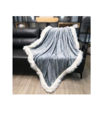 China Factory Direct Wholesale Breathable Flannel Throw Blanket Yarn Dyed Flannel To Throw Blanket Crop for sale