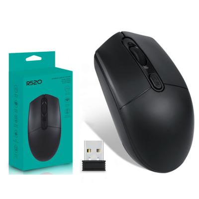 China Desktop Mouse BM520 2.4G Neutral Unauthorized Wireless Silent Wireless Laptop Desktop Management Computer Battery Support OEM for sale