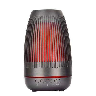 China LP21 LED Atmosphere Light Stereo Bass Wireless BT Speaker Portable Super Stereo Speaker Colorful Lightweight BT Wireless BT Speaker for sale