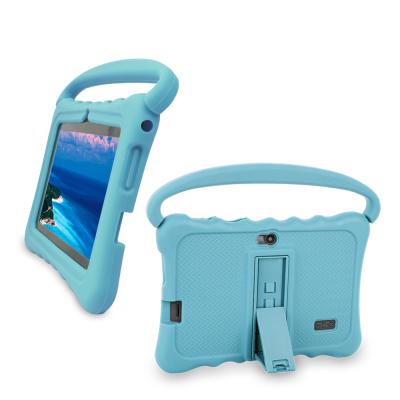 China AIWO Waterproof Hot Selling Educational Kids 7 Tablet PC Silicone Cover Shockproof Kids Tablet PC Android 10 for sale