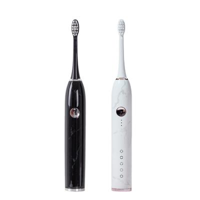 China AIWO Battery Operated Travel Silicone Electric Toothbrush B Electric Toothbrush Rechargeable Smart Modern Oral Care Teeth Whitening Toothbrush for sale