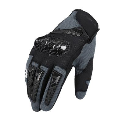 China Full Finger Motorcycle Gloves For Men Women Carbon Fiber Knuckle Hard Touch Screen Custom Racing Gloves for sale