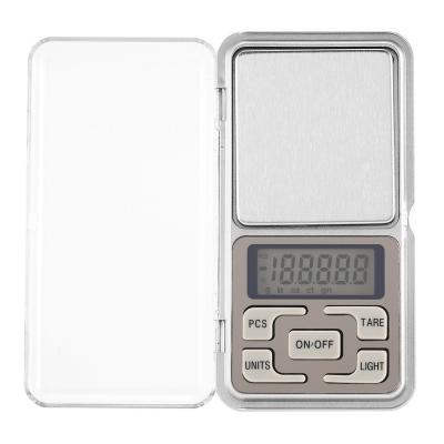 China WITH LID 500g/0.1g Mini Electronic Digital Jewelry Scale Balance Pocket Gram LCD Display for sale