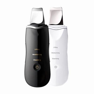 China New Fashional Exfoliators Home Use Skin Refillable Blackhead Dead Skin Remover Ultrasonic Deep Cleansing Ultrasonic Facial Scrubber for sale