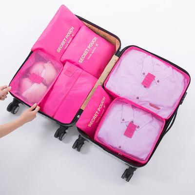 China 7pcs-Set Fashion Packing Cube Luggage Packing Organizers For Travel Accessories for sale