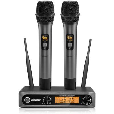 China High Quality Handheld Professional True Wireless Diversity Microphone Dynamic Microphone for Home Karaoke, Party, Church, DJ, Wedding, KTV for sale