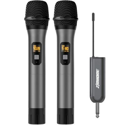 China Portable Handheld Microphone OEM UHF Karaoke Studio Wireless Microphone for sale