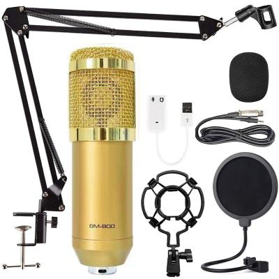 China Zimhome Consumer Electronics Desktop Commonly Used Accessories and Parts XLR Wired BM800 Cardioid Condenser Microphone for sale