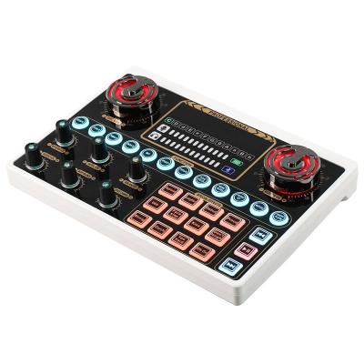 China ZS18U External Music Sound Card USB Multifunctional Mixer Plus Voice Switch Sound Card For Mac Computer Android ZS18U for sale