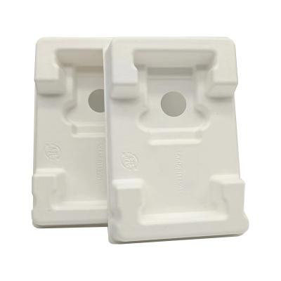 China 100% Eco-friendly Customized Molded Paper Pulp Tray Packaging Box Tray Pulp Molds for sale