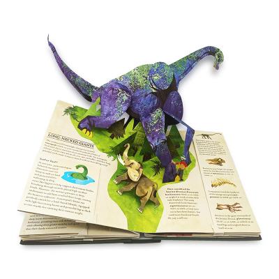 China Custom board book printing kids book printing hardcover book printing for kids English 3d children's books for sale