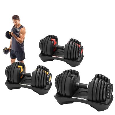 China Cheap Shipping Black Dumbbell Dumbbell Fitness Weight Multiple Dumbells/Adjustable Dumbbell Set 90lb 40kg Dumbbell For Sale for sale