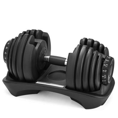 China 90lb Fitness Weight Gym Dumbells Mancuernas 40kg Durable Durable Home Adjustable Dumbbells Set On Sale for sale