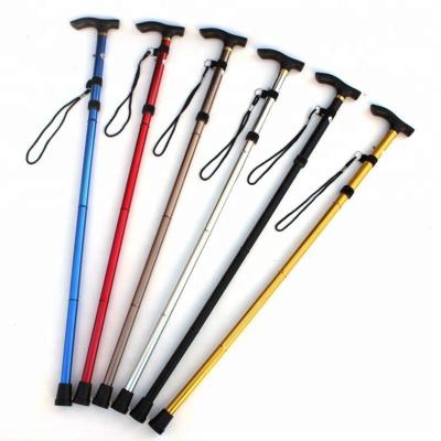 China Outdoor Activity/Camping Outdoor Activity/Camping Folding Walking Stick Trekking Canes Factory Wholesale Walking Sticks Increasing Poles for sale