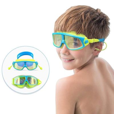 China Anti Scratch Anti Scratch Kids Cartoon Eye Sight Swimming UV Goggles Anti Fog Anti Scratch Funny Wide Anti Fog for sale