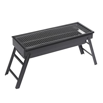 China Outdoor Camping Barbecue BBQ Party Outdoor Stainless Steel BBQ Grill Portable Outdoor Camping Charcoal Grill for sale