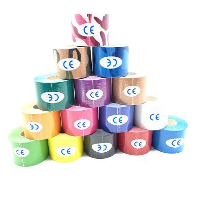 China Wholesale Quality Muscle Sports Tape Uncut 5cm x 5m Roll Kinesiology Tape for sale