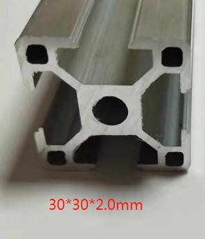 China Verstärkung Quadrat-Aluminiumprofils 30mmx30mm mit Alumite-Behandlung zu verkaufen