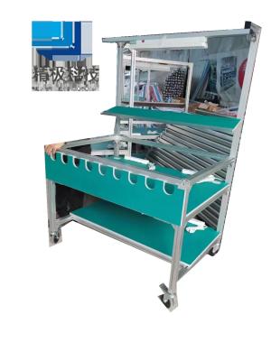 China De Oppervlaktebehandeling van het de Steunzandstralen van Dia Cast Aluminum Profile Workbench D Te koop