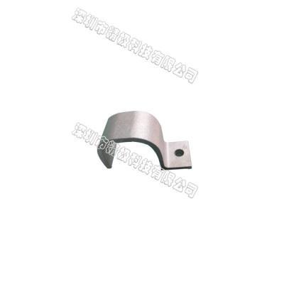 China AL-73 Aluminum Alloy Joint Durable Die Casting Silver White Aluminium Pipe Holder for sale