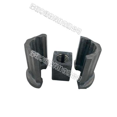 China Inner Connector AL-53 Aluminum Pipe Claw Mode Zinc Ally Plastic Up Part Of Foot Cup for sale