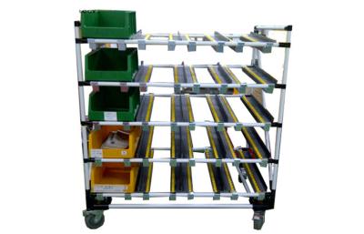 China PE Coated Modular Steel Pipe Rack for sale