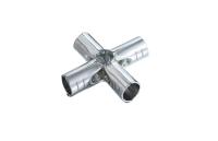 Cina Elaborazione elettroforetica cromata del tubo del diametro 28mm del metallo dei connettori magri del tubo in vendita