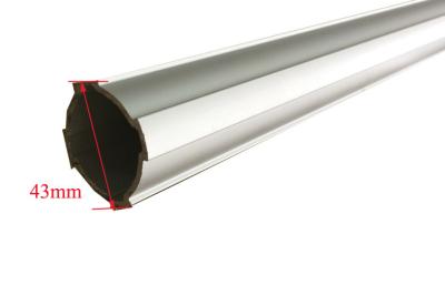 China Max OD 43MM Aluminium Alloy Pipe Lean Tube 2.3 mm Thickness Wall 6063-T5 for sale