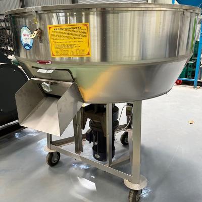 China Poultry Farm Maker Horizontal Stainless Steel Poultry Feed Cattle Grinder Animal Food Processing Animal Feed Mixer Machine for sale