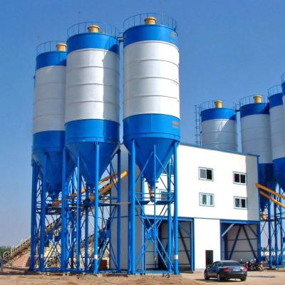 China Building Material Shops New Cement HZS120 Concrete Mixing Station Integrited Full-joint Type HZS Ready Mixing Plants For Sale for sale