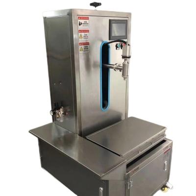 China Semi-automatic Weighing Food Liquid Filling Machine for sale