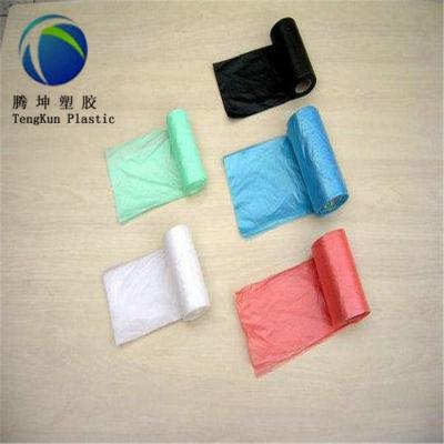 China Disposable Plastic Garbage Bag Manufacturer Custom Logo Printed Raw Materials for sale