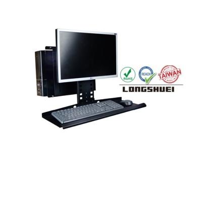 China Bracket Keyboard Mouse Platform Tray Bracket VESA All Wall Mount and Desktop Monitor 50/75/100 Wall Mounted Solution for sale