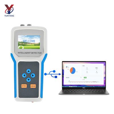 China Handheld High Accuracy Soil Moisture Temperature Salinity PH Detector Four-in-One Detector 10*21*3.5cm for sale