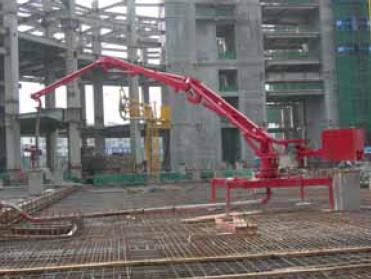 China HG13 Spider Concrete Placing Boom 13m Boom Length ﹣20～48℃ Working Temperature for sale