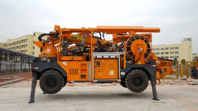 China Dubbele Pompshotcrete Machine, Concreet Bespuitend Materiaal Robotachtige KC3016W Te koop